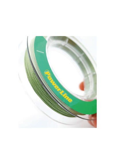 Powerline Braided 8 Kat 250 Metre Örgü Ip Olta Misinası Yeşil