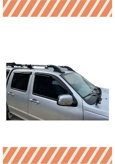 Isuzu D-Max 2004-2012 Modellerine Özel 4'lü Mügen Tip Cam Rüzgarlığı