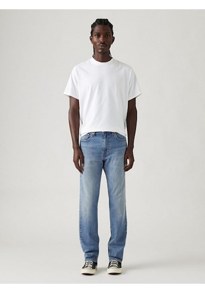 Levi's 502 Taper Lightweight Linen+ Denim Erkek Jean Pantolon-14446 Indigo
