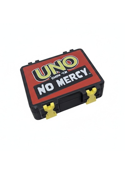 Uno No Mercy Kart Düzenleme Saklama Kutusu - Kilitli, Dayanıklı Ve Taşınabilir