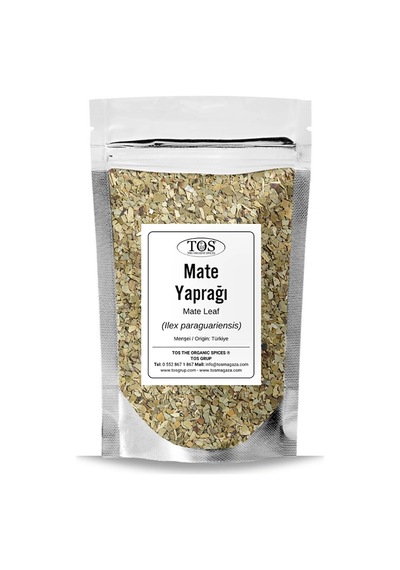 Tos The Organic Spices Mate Yaprağı 500 G Ilex Paraguariensis