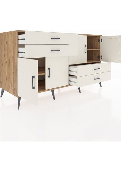 Kronos Konsol 3 Raflı 4 Çekmeceli 4 Kapaklı 176x59x99 Çam-aytaşı Çam-aytaşı Kronos Konsol 3 Raflı 4 Çekmeceli 4 Kapaklı 176x59x99 Çam-aytaşı Çam-aytaşı