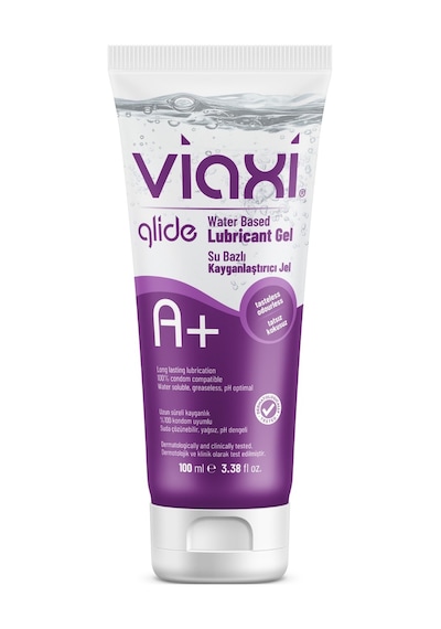Viaxi Glide Kayganlaştırıcı Jel Çikolata Aromalı 100 ML + Viaxi Glide Kayganlaştırıcı Jel A+ 100 ML