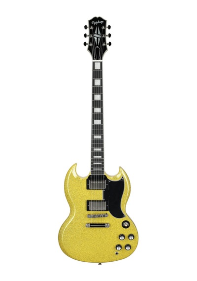 Epiphone Exclusive Sg Custom Elektro Gitar Gold Sparkle 104080441511