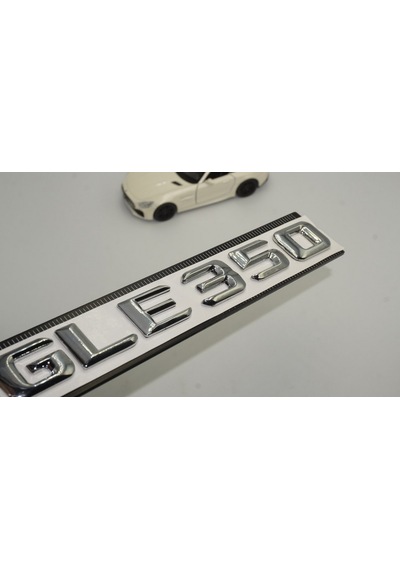 GLE 350 Bagaj Krom Metal 3M 3D Yazı Logo