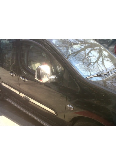 Citroen Berlingo Krom Ayna Kapağı 2prç 2008-2012 Arası P.çelik