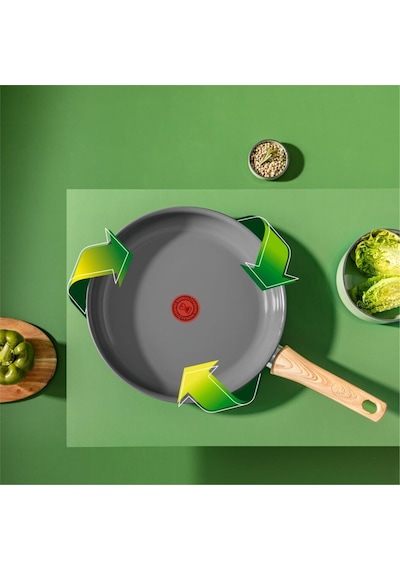 Tefal Ceramic Renew İndüksiyon Tabanlı Wok Tava - 28 CM