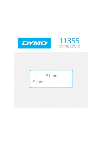 Dymo 11355 Lw Çok Amaçlı Etiket 19X51MM / 500'lü Paket