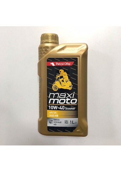 Petrol Ofisi Maxi Moto 10w-40 Scooter 4t Motor Yağı 1 Litre