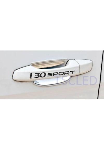 Hyundai I30 Sport Kapı Kolu Ve Jant Sticker Seti 8 Adet