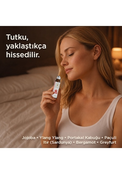 Sera Natura Yağ Bazlı Doğal İçerikli Unisex Roll-On Koku Seti 5 x 10 ML