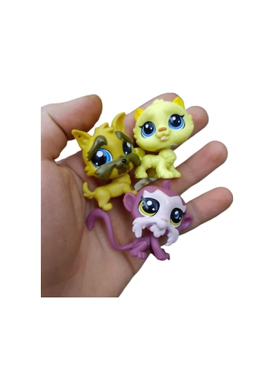 Minişler Pet Shop Miniş Oyuncak Karakterleri Littlest Pets Shop 12'Li