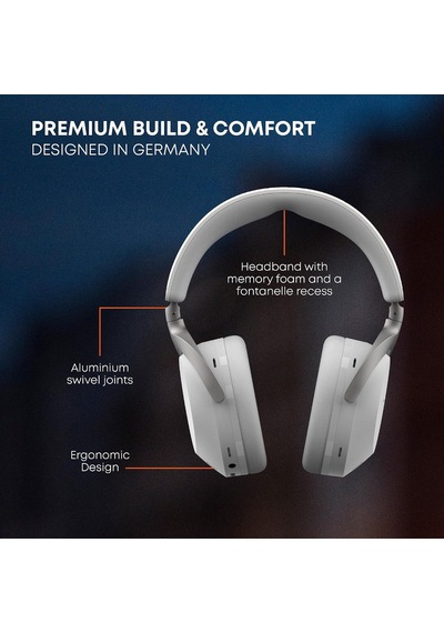 Aventho 300 Nordic Gray Dolby Atmos Özellikli Bluetooth Over-ear Kulaklık Anc, Bluetooth 5.4, Dolby Atmos, 50h Pil,