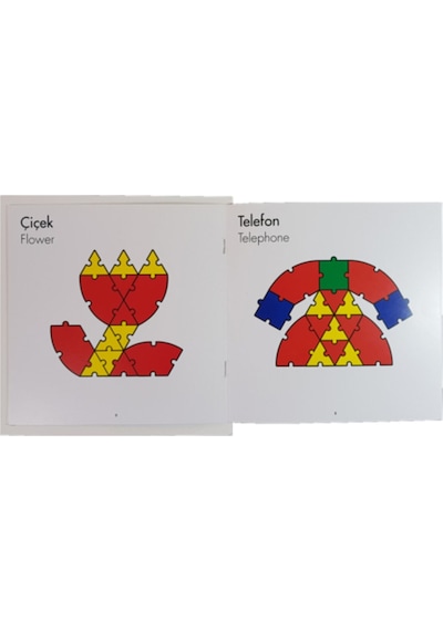 Hobi Hed Puzzle Oyunu Sayı Hayvan Nesne Oluşturma. Yaratıcı Puzzl