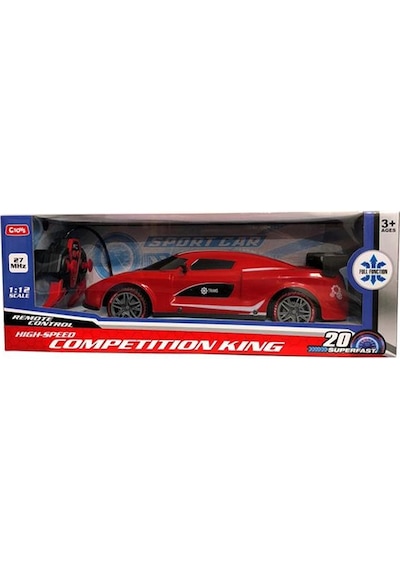 Ctoys Competition King 27 Mhz Full Fonksiyonlu Uzaktan Kumandalı Yarış Arabası Yq071 7a