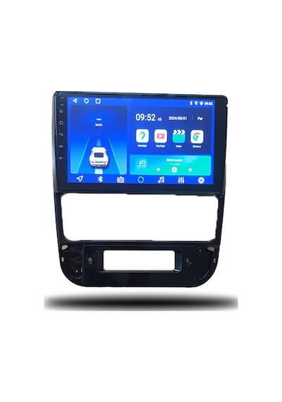 Snp Serisi Peugeot 406 Uyumlu 4-32gb Hafıza Multimedya Sistemi Carplay, Android Auto Ve Geri Görüş Kameralı 9"
