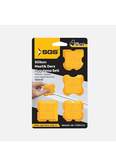 Sgs Sgs6187 4'lü Silikon Mastik Derz Çekme Aparatı Diğer