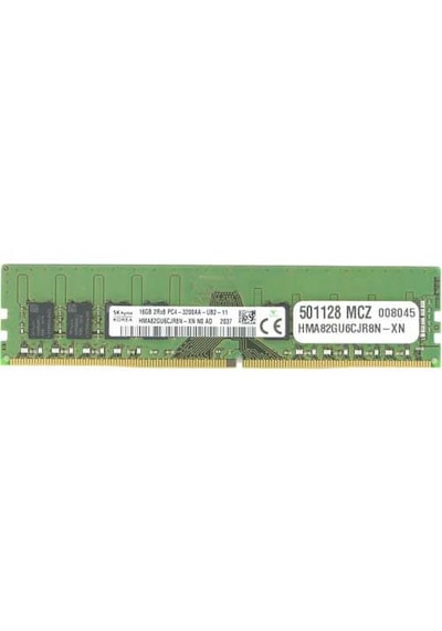 Hynix HMA82GU6CJR8N-XN PC4-25600U 16 GB (1x16) DDR4 3200 MHz CL22 Ram
