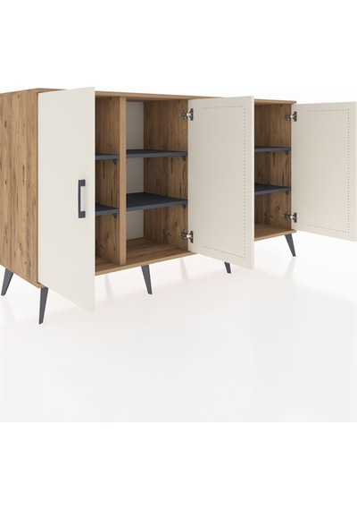 Hyperion Konsol 6 Raflı 4 Kapaklı 176x44x99 Çam-aytaşı/antrasit Atlas Çam/aytası - Atlas Çam Hyperion Konsol 6 Raflı 4 Kapaklı 176x44x99 Çam-aytaşı/antrasit Atlas Çam/aytası - Atlas Çam