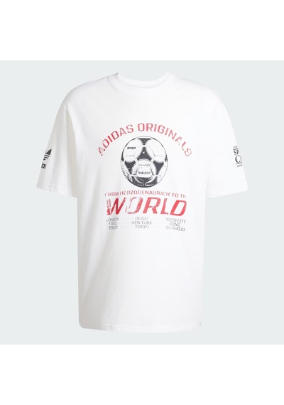 Adidas 90s Football Graphic Erkek Tişört C-adıjx3065e50a00 Beyaz