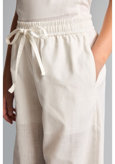 Defacto Geniş Paça Bol Kesim Poplin Pantolon Kız Çocuk I6754a826hser105 Ekru-er105 Defacto Geniş Paça Bol Kesim Poplin Pantolon Kız Çocuk I6754a826hser105 Ekru-er105