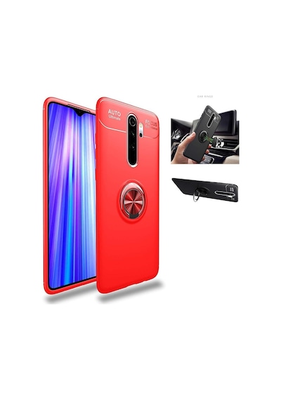 Oppo A9 2020 Yüzüklü Standli Manyetikli Kamera Korumali Kilif 409814059