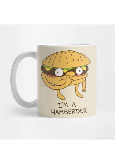 I'm A Hamberder Kupa Bardak Çok Renkli