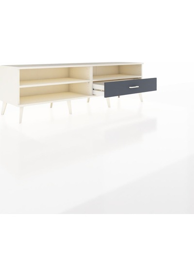 Hyperion Tv Ünitesi 2 Raflı Tek Çekmeceli 176x44x51 Aytaşı-aytaşı/antrasit Aytası/antrasıt Hyperion Tv Ünitesi 2 Raflı Tek Çekmeceli 176x44x51 Aytaşı-aytaşı/antrasit Aytası/antrasıt