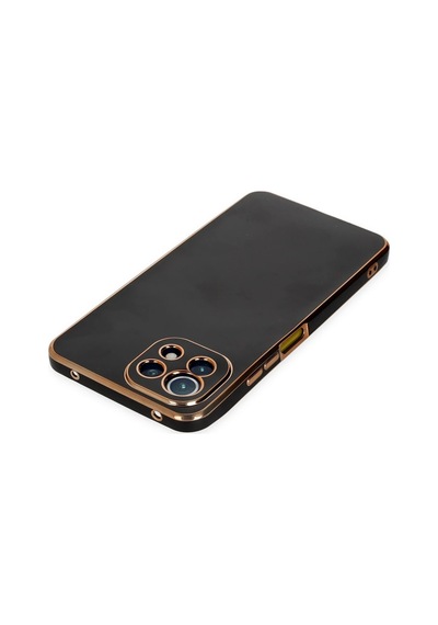Gld-spt- Newface Xiaomi Mi 11 Lite Kılıf Volet Silikon - Siyah