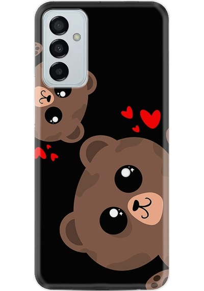 Samsung Galaxy Uyumlu A04S Kilif Silikon Desen Love Animals 1780 556613805