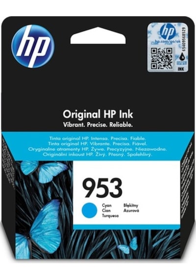 F6U12Ae Hp F6U12Ae Cyan Mürekkep Kartuş 953