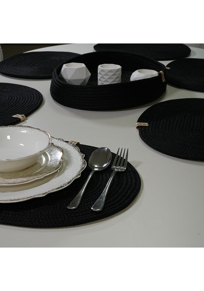 Zengin Design Home Zdh-630 Yuvarlak Supla Siyah
