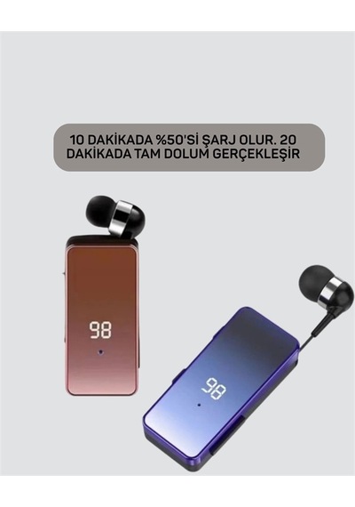 Ultra Hızlı Şarj Özellikli Type-c Bluetooth Kulaklık 10 Dakikada %50 Şarj, 20 Dakikada Tam Dolum Diğer