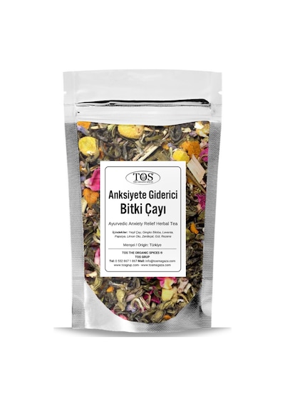 Tos The Organic Spices Ayurvedik  Bitki Çayı 100 G