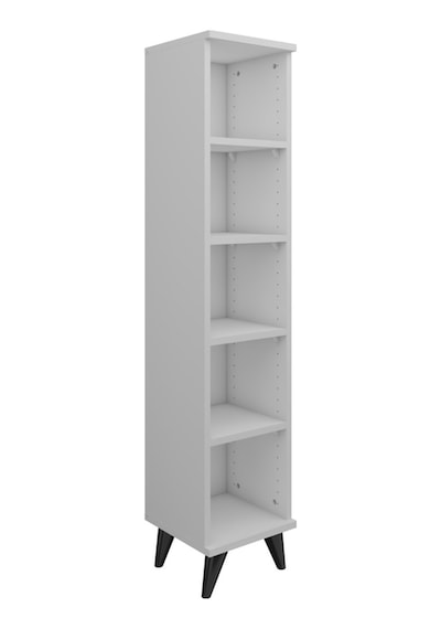 Simple Kitaplık 4 Raflı 30x30x144 Beyaz Beyaz Simple Kitaplık 4 Raflı 30x30x144 Beyaz Beyaz