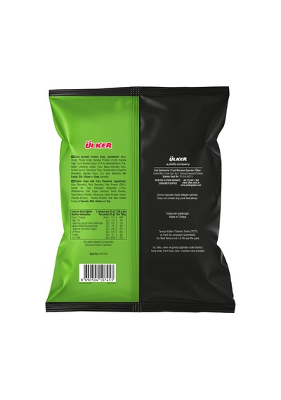 Go Ahead Protein Cipsi - Taco Aromalı - %20 Protein - 55 Gram - 12 Adet