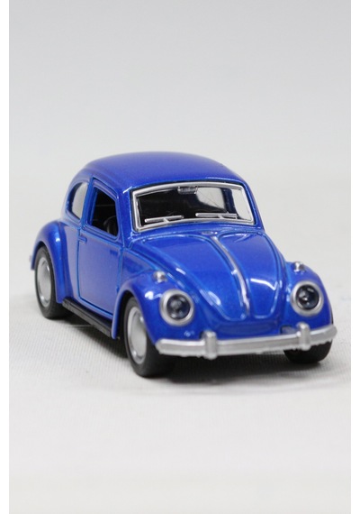 Toyaş Vosvos Beetle Çek Bırak Metal Oyuncak Araba 12 cm Mavi