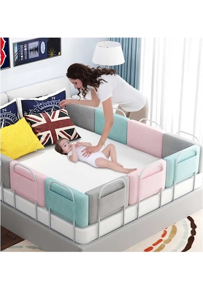 400 Cm Serenty Plus Yatak Bariyeri Bebek ve Çocuk Korkuluğu Gri