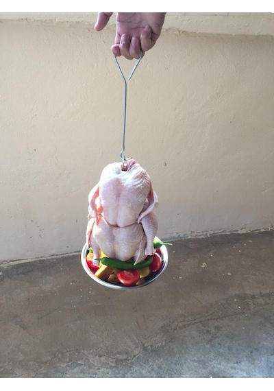 Tenekede Tavuk Kebap Seti Metal Kapaklı