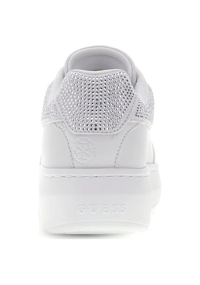 Guess Fireup Kadın Deri Sneaker Ayakkabı Fltfuplea12 Beyaz