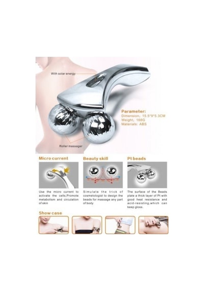 3d Massager Bilyalı Sıkılaştırılı Masaj Aleti Diğer