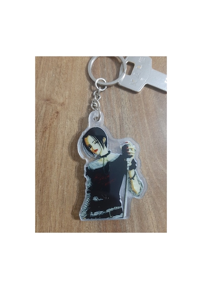Owl Bag Nana Osaki Anime Desenli Acrylic Anahtarlık Çanta Süsü Çok Renkli