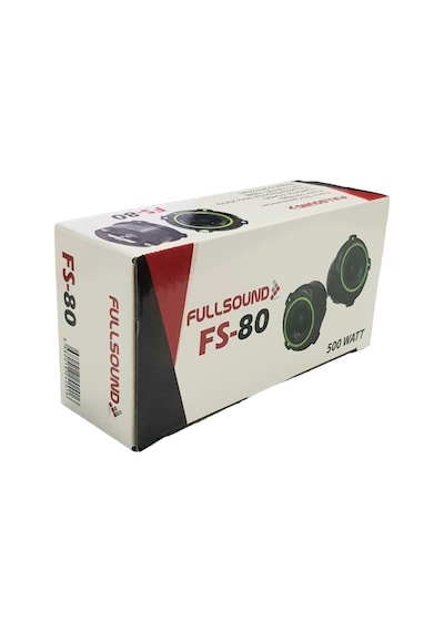 Fullsound Fs-80 8cm 500watt Dome Tweeter Takımı