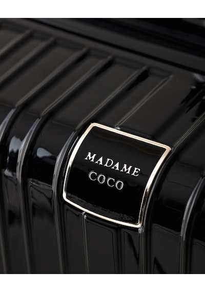Madame Coco Chest Valiz/bavul - Siyah - Büyük Boy Siyah