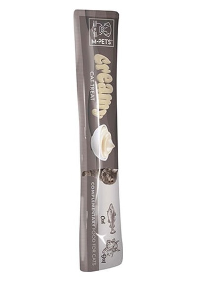 M-pets Morina Balıklı Ve Biftekli Krema Kedi Ödül Maması 4x15 Gr 244-30034.01