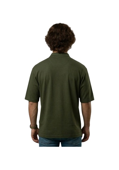 Fermuarlı Erkek Büyük Beden 115 - 138 Kilo Arası Uygun Likralı Pike Polo Yaka Baskılı Tişört Haki Fermuarlı Erkek Büyük Beden 115 - 138 Kilo Arası Uygun Likralı Pike Polo Yaka Baskılı Tişört Haki