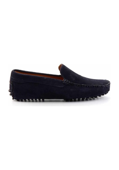 Bambi Lacivert Leather Erkek Loafer Ayakkabı E01350003502 Lacivert
