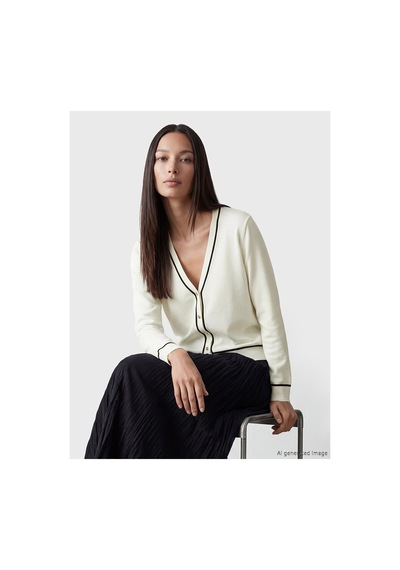 LC Waikiki Alıta Cıty Farkıyla Lcw Everyday Beyaz Triko Düz Kadın Hırka Beyaz - 931514598 Beyaz LC Waikiki Alıta Cıty Farkıyla Lcw Everyday Beyaz Triko Düz Kadın Hırka Beyaz - 931514598 Beyaz
