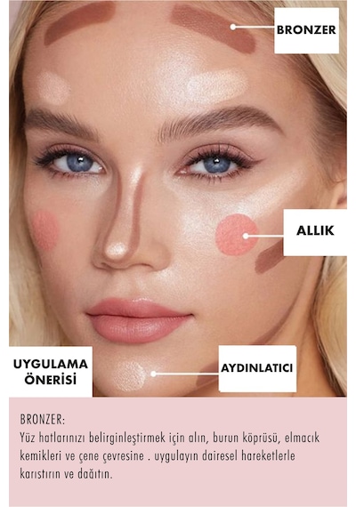 Farmasi Midnight Touch Yumuşak Sünger Uçlu Likit Bronzlaştırıcı Drizzled Bronze 12 ML