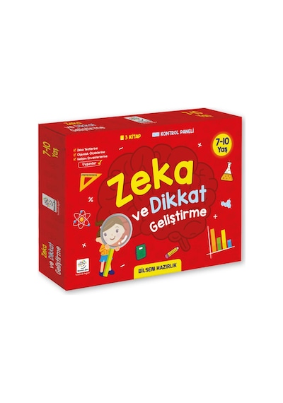 7-10 Yaş Zeka ve Dikkat Geliştirme Seti